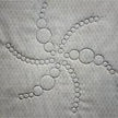 Westalee by Sew Steady -  Spiral Crosshair Square 12.5