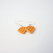 Waffle Dangle Earrings