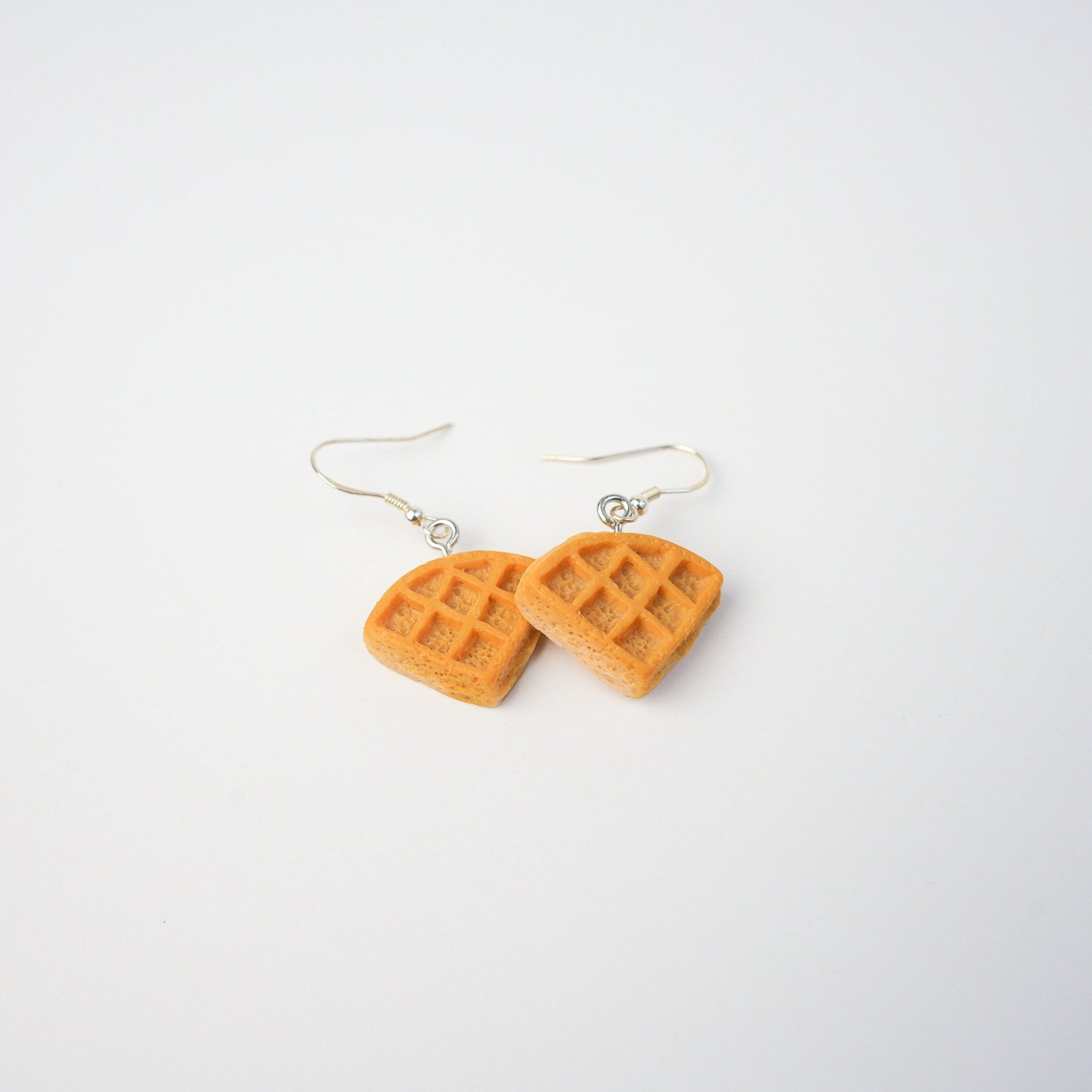 Waffle Dangle Earrings