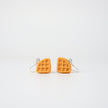 Waffle Dangle Earrings