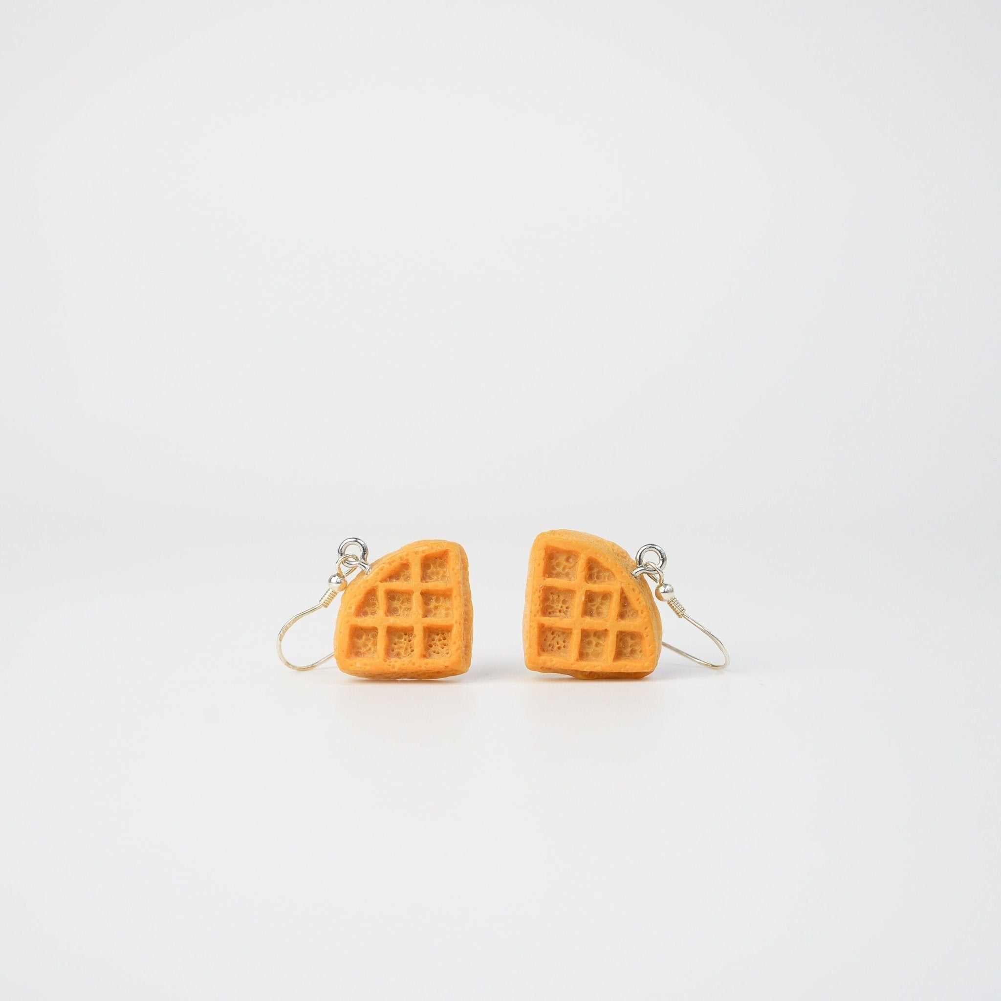 Waffle Dangle Earrings