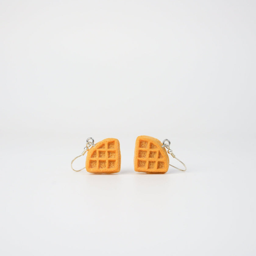 Waffle Dangle Earrings
