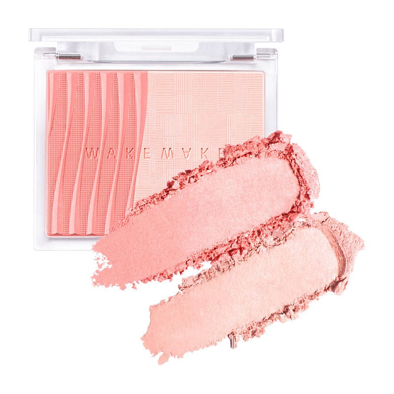 WAKEMAKE Sheer Layering Dual Blusher 5g