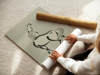 Wakyosai Horse Giclee Print: Minimalist Japanese Art