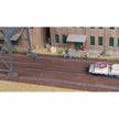 Walthers Cornerstone 933-4097 HO Brick Craneway Base / Street 3-Pack KIT NIB