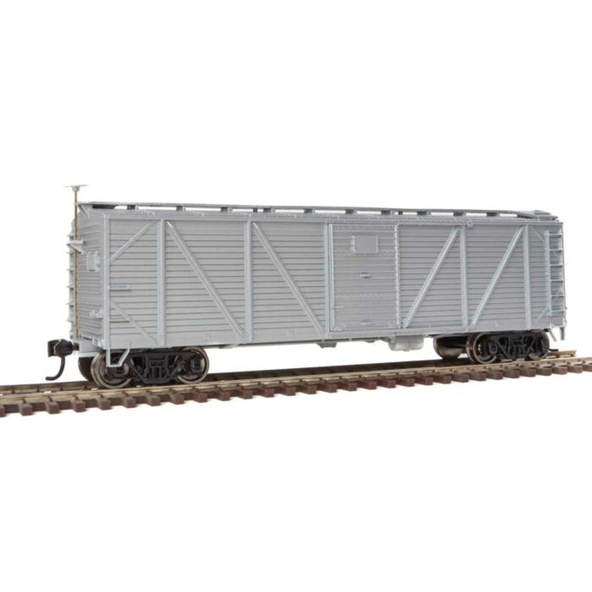 Walthers Mainline 910-40550 HO 40' Single-Sheathed Composite ARA Boxcar with Murphy Ends Undecorated NIB RTR