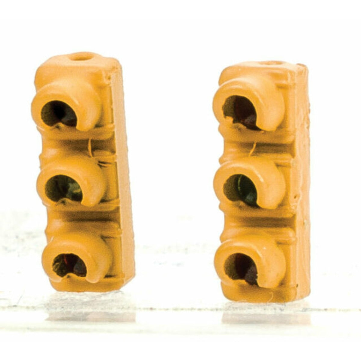 Walthers SceneMaster 949-4369 HO 1960s-Style Traffic Light 2-Pack Single-Sided Hanging Non-Operating NIB