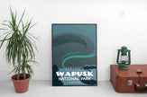 Wapusk National Park 'Explored' Poster, Canada Parks