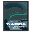 Wapusk National Park 'Explored' Poster, Canada Parks