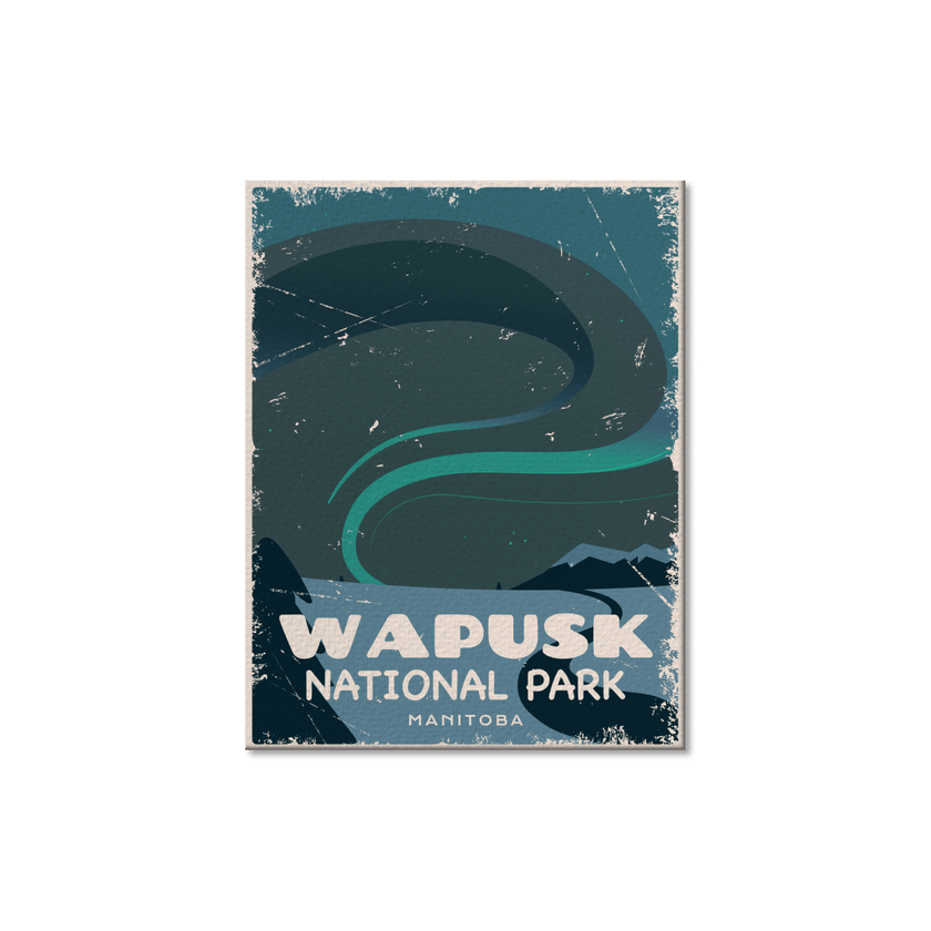 Wapusk National Park of Canada Postcard, Canada Parks