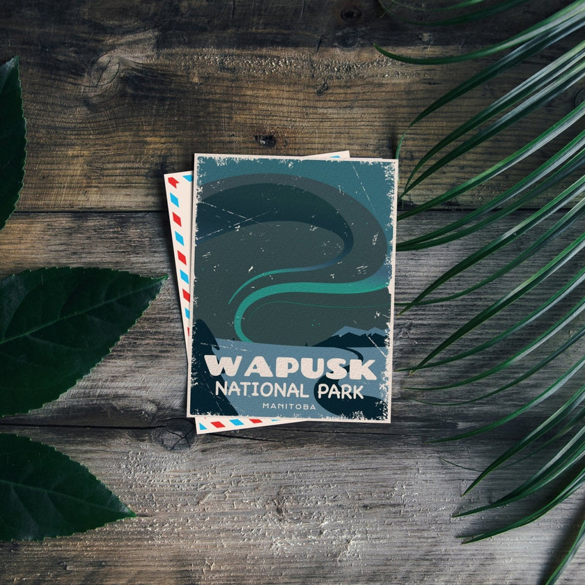 Wapusk National Park of Canada Postcard, Canada Parks
