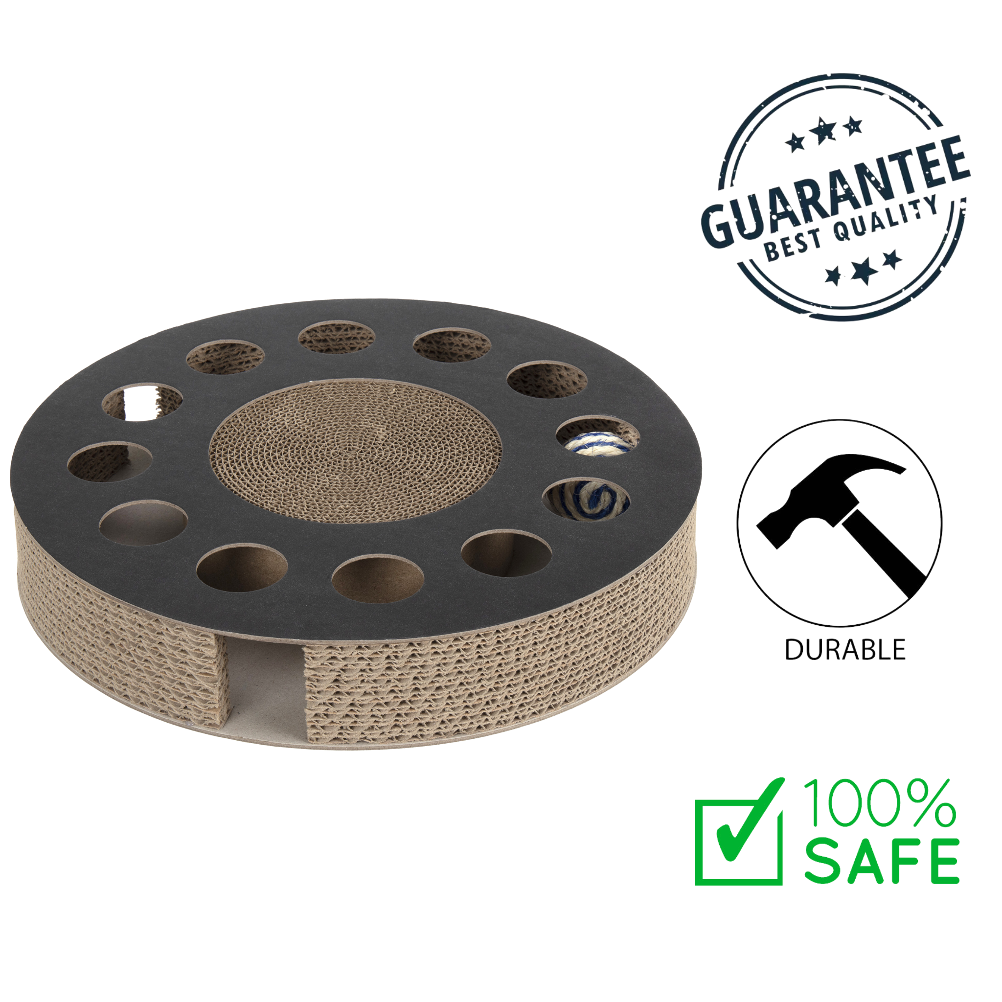 Ware - Cirque-De-Fun Round Scratcher