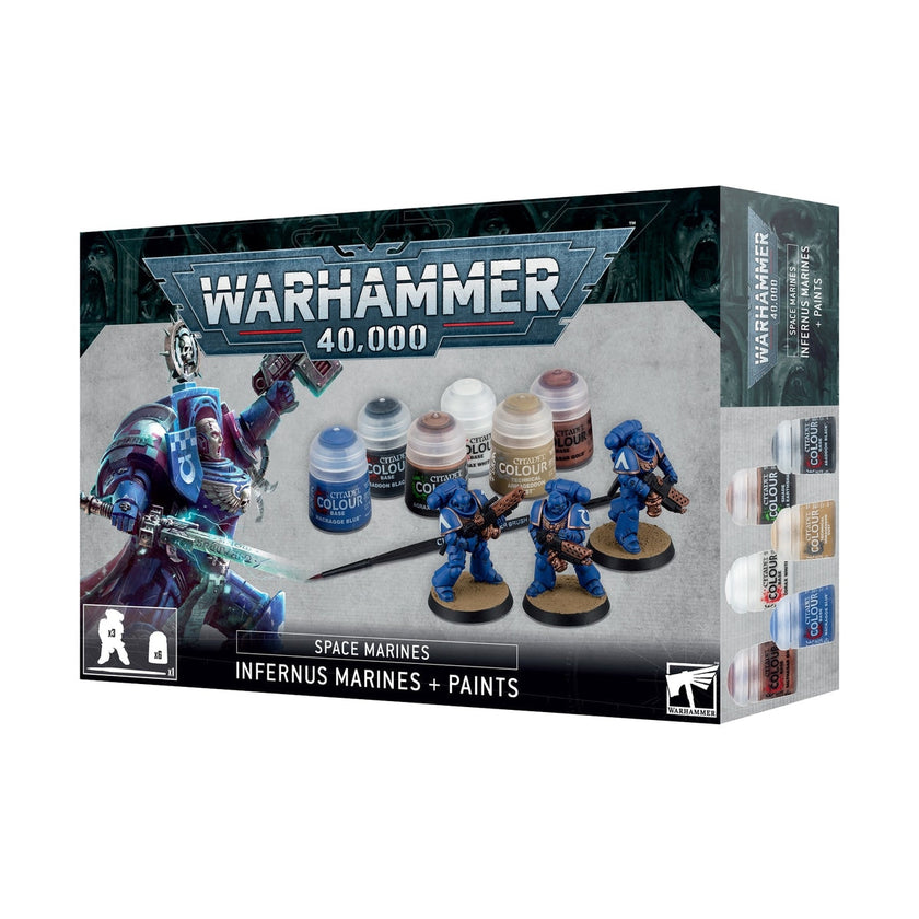 Warhammer 40,000: Infernus Marines & Paints Set