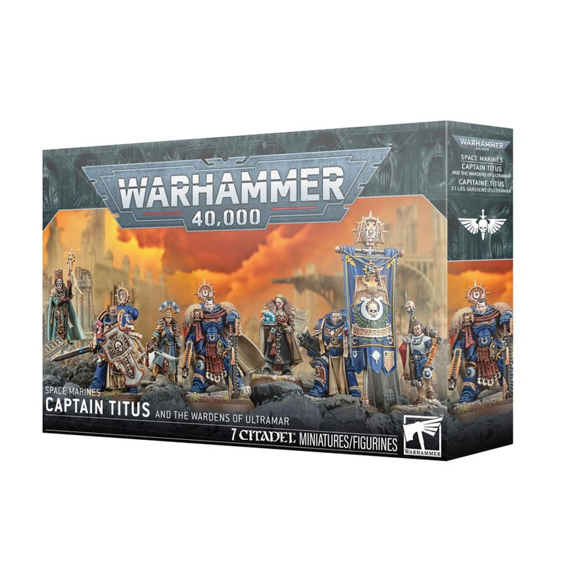 Warhammer 40,000: Space Marines Captain Titus and The Wardens of Ultramar