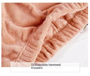 Warm Suit Women's Thick Coral Fleece Loungewear Suit
