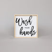 Wash Your Hands Wood Sign