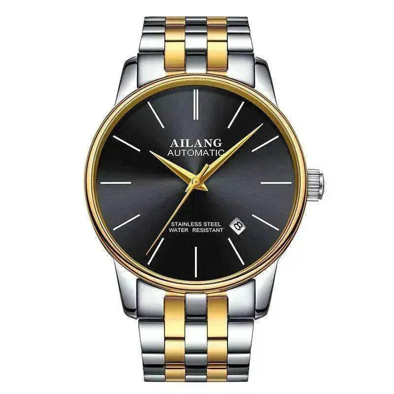 AILANG Automatic Genuine Leather Wrist Watch for Men