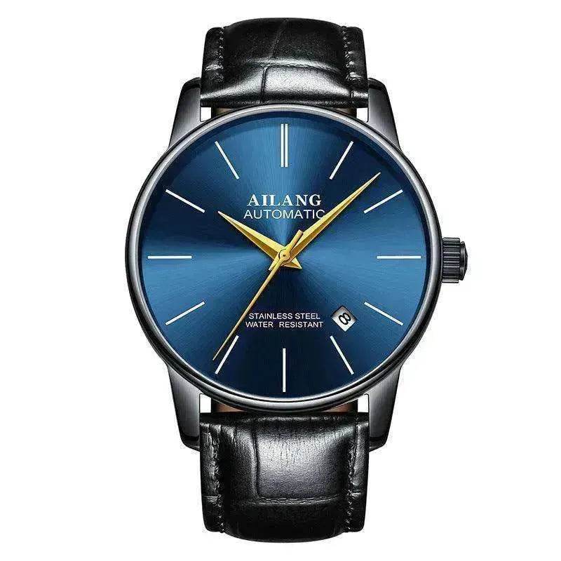 AILANG Automatic Genuine Leather Wrist Watch for Men