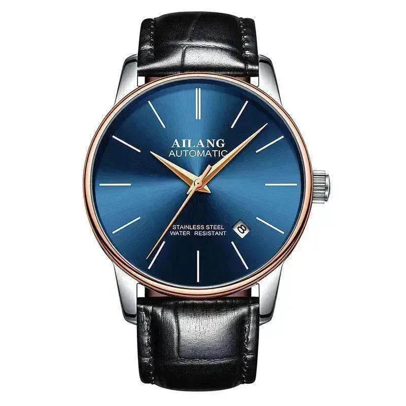 AILANG Automatic Genuine Leather Wrist Watch for Men