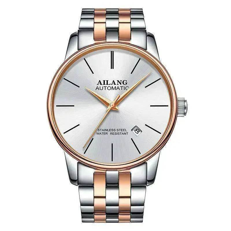 AILANG Automatic Genuine Leather Wrist Watch for Men