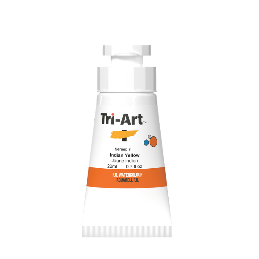 Tri-Art Water Colour Tubes - Indian Yellow