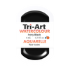 Tri-Art Water Colour Pans - Ivory Black - 4 mL