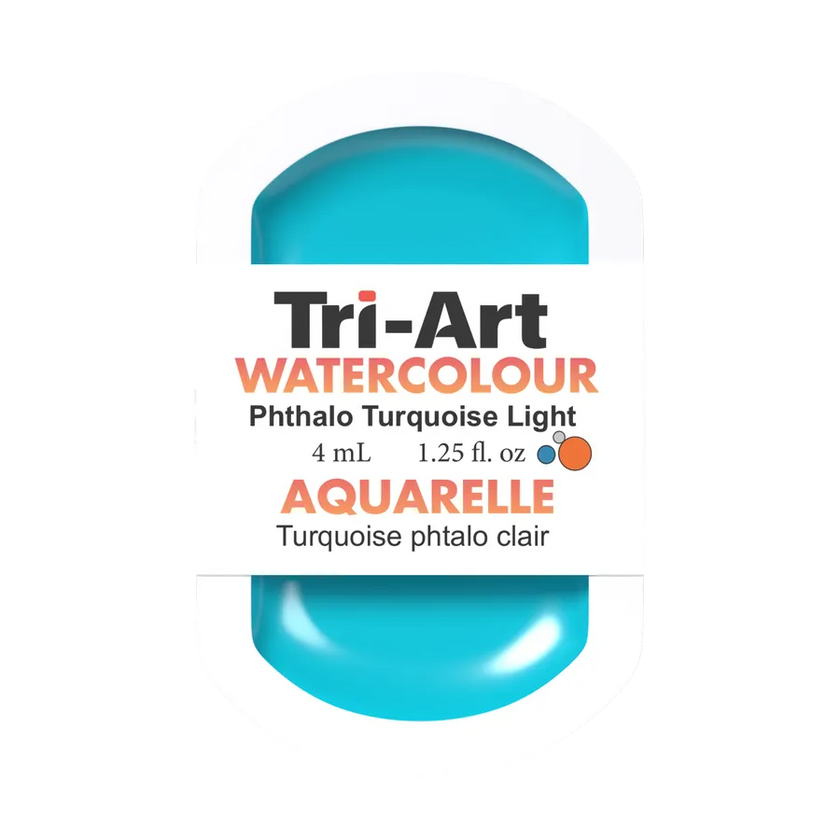 Tri-Art Water Colours - Phthalo Turquoise Light