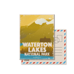 Waterton Lakes National Park of Canada Postcard, Canada Parks