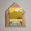 Waterton Lakes National Park of Canada Postcard, Canada Parks