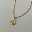 Wave Necklace- Gold