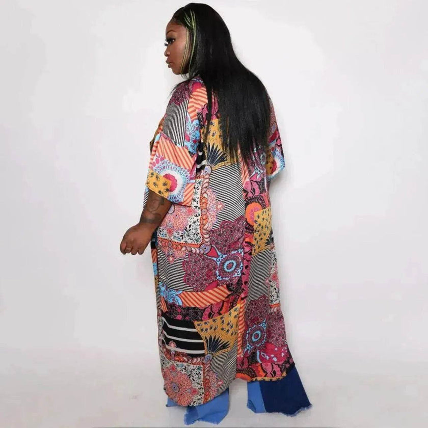Wear Holiday Beach Dress Robe Loose Casual
