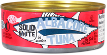 Trader Joe's Solid White Albacore Tuna in Water, No Salt Added, 128g