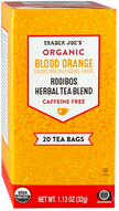 Trader Joe's Organic Blood Orange Rooibos Herbal Tea Blend, 32g