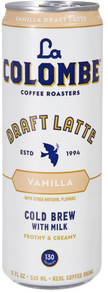 La Colombe® Vanilla Cold Brew Draft Latte, 266mL