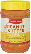 Trader Joe's Peanut Butter with Honey, 454g