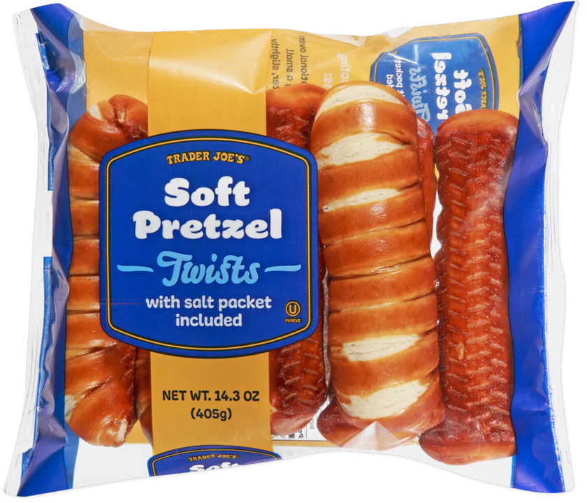 Trader Joe's Soft Pretzel Twists, 405g