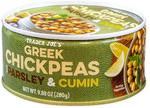 Trader Joe's Greek Chickpeas with Cumin and Parsley, 280g
