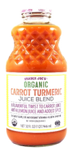 Trader Joe's Organic Carrot Turmeric Juice Blend, 946mL