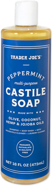 Trader Joe's Peppermint Multi-Purpose Castile Soap, 473mL