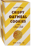 Trader Joe's Crispy Oatmeal Cookies with Sea Salt, 198g