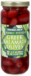 Trader Joe's Jumbo Pitted Greek Kalamata Olives, 355mL