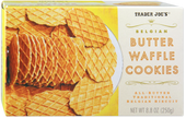 Trader Joe's Belgian Butter Waffle Cookies, 250g