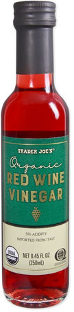 Trader Joe's Organic Red Wine Vinegar, 250mL
