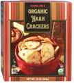 Trader Joe's Organic Naan Crackers, 284g