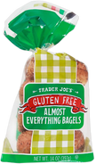 Trader Joe's Gluten Free Almost Everything Bagels, 397g