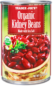Trader Joe's Organic Kidney Beans, 439g