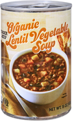 Trader Joe's Organic Lentil Vegetable Soup, 425g