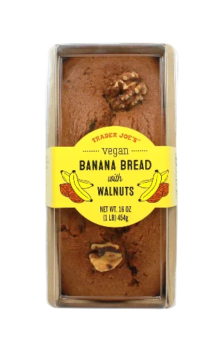 Trader Joe's Vegan Banana Bread with Walnuts, 454g