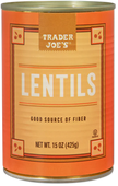 Trader Joe's Lentils, 425g