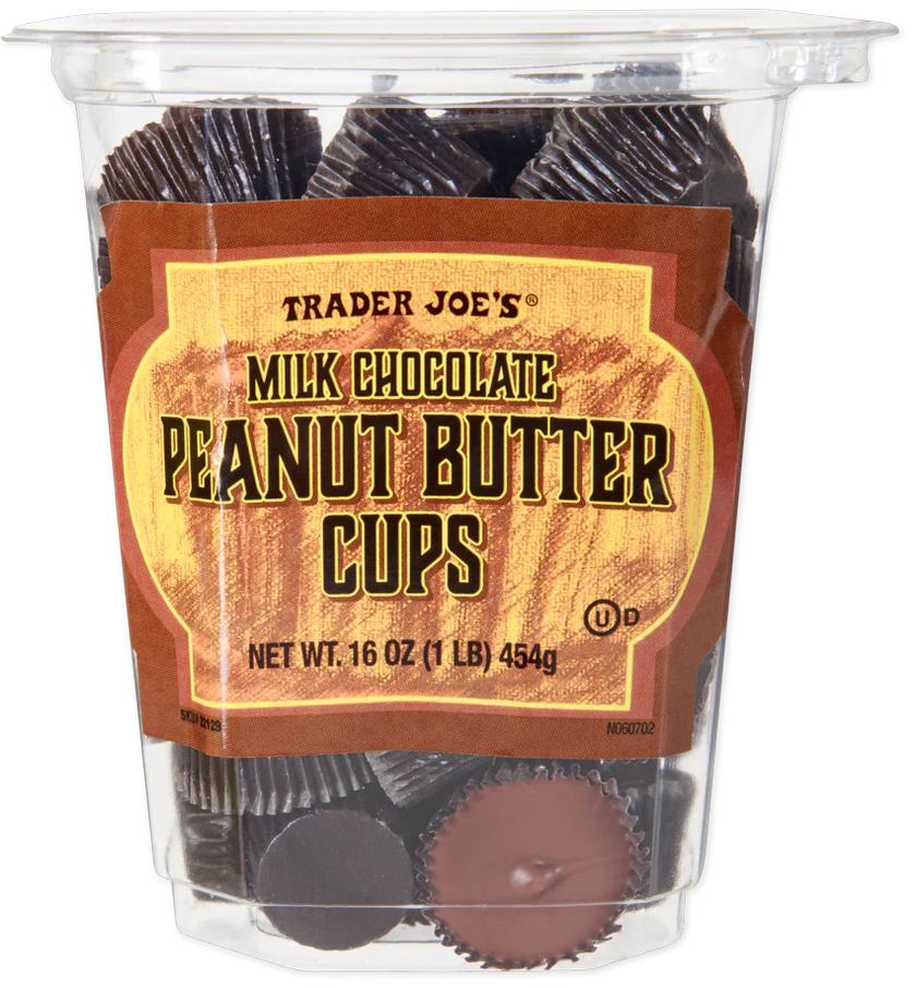 Trader Joe's Milk Chocolate Peanut Butter Cups, 454g